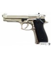 Réplica pistola Semi-automática Beretta F 92 (NÍQUEL)- DENIX