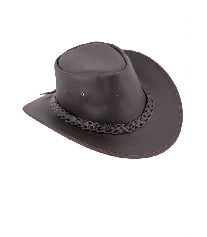 Sombrero vaquero de cuero