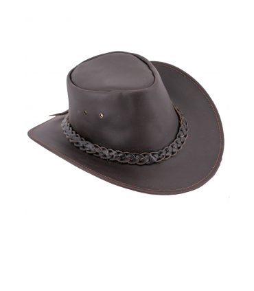 Sombrero vaquero de cuero