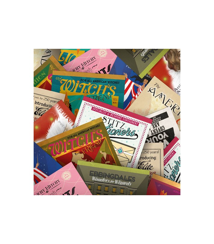 Colección de postales variadas de la Revista Mágica - Animales fantásticos y donde encontrarlos - Cuernavilla