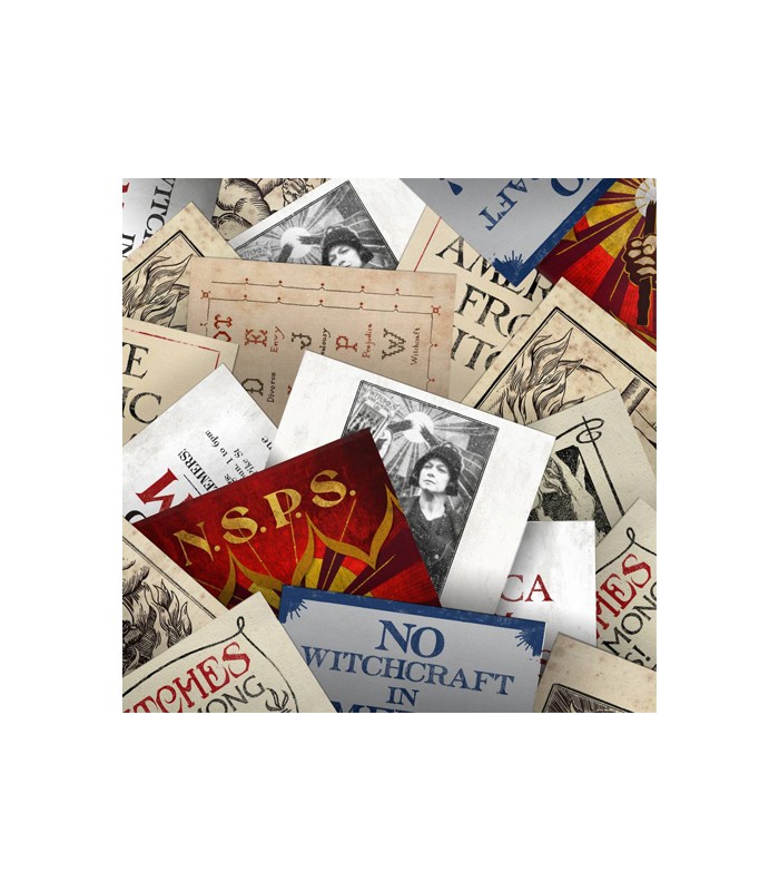 Colección de postales variadas de La Nueva Sociedad Filantrópica de Salem- Animales fantásticos y donde encontrarlos - Cuernavil
