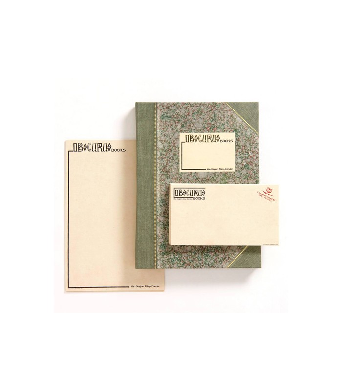 Set de escritura de Obscurus Books - Animales Fantásticos