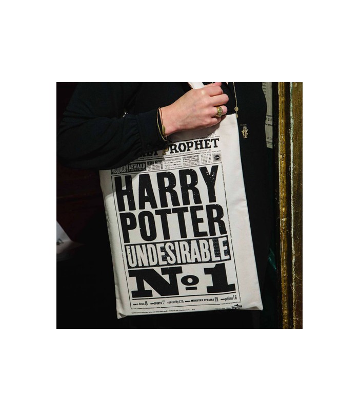 Bolsa de tela del diario El Profeta - Harry Potter - Cuernavilla