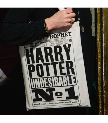 Bolsa de tela del diario El Profeta - Harry Potter
