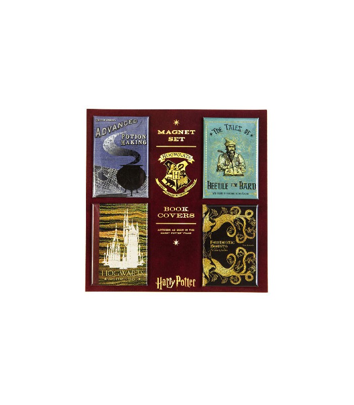 Set de imanes de portadas de libros - Harry Potter