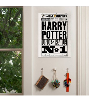 Póster de la portada de Harry en El Profeta - Harry Potter