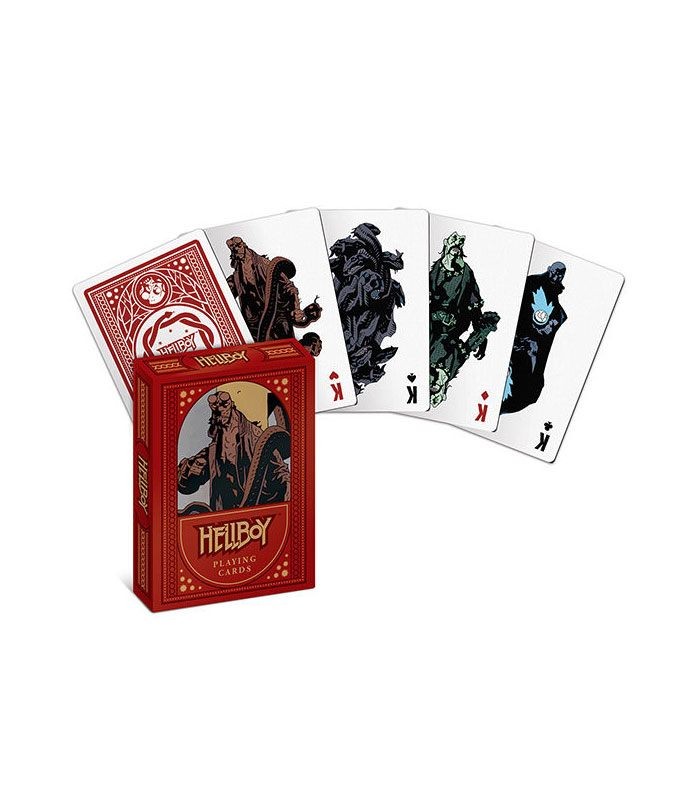 Baraja de cartas de Póker decorada- Hellboy