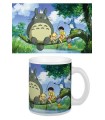 Taza de cerámica de Totoro pescando - Mi vecino Totoro