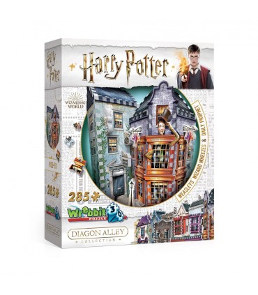 Puzle 3D Daily Prophet y Weasley's Wizard Wheezes - Harry Potter