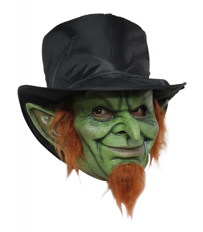 Máscara completa de Goblin loco para adulto