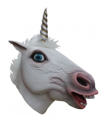 Máscara completa de Unicornio para adulto
