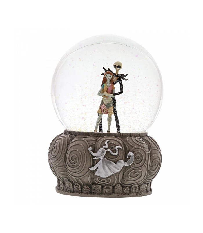 Bola de nieve de Jack Skellington y Sally - Pesadilla Antes de Navidad