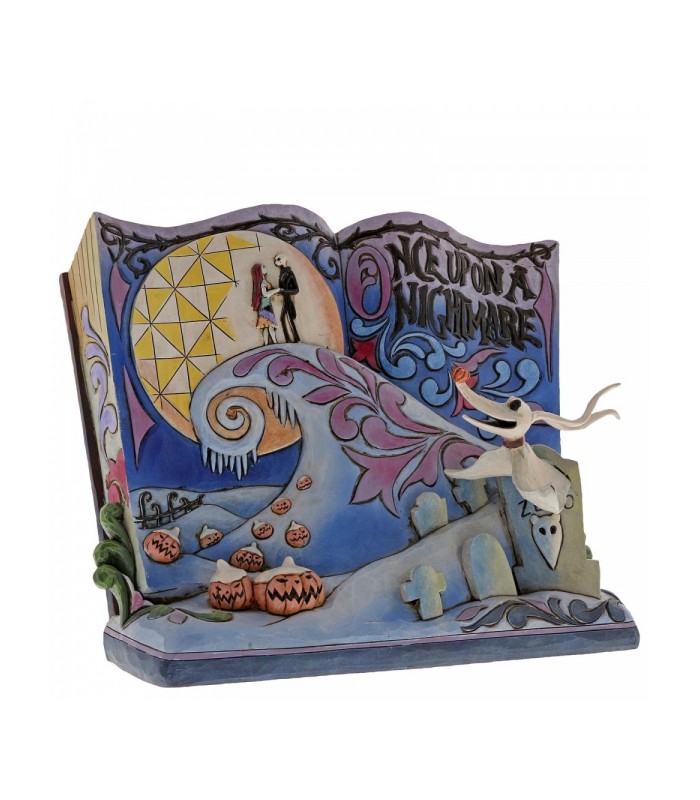 Libro Diorama de resina Érase Una Vez- Pesadilla Antes de Navidad