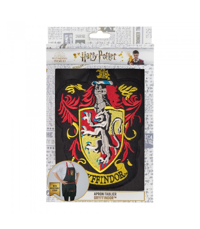 Delantal de cocina con bolsillo de Gryffindor- Harry Potter