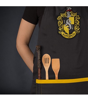 Delantal de cocina con bolsillo de Hufflepuff - Harry Potter