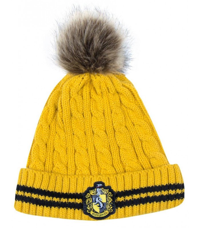Gorro con borla Hufflepuff - Harry Potter
