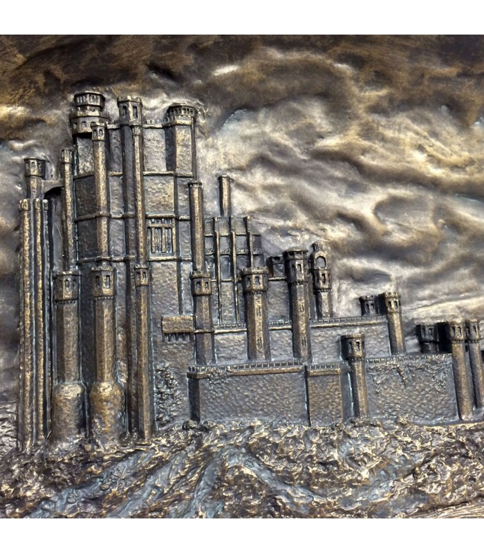 Placa en relieve La Fortaleza Roja - Juego de Tronos - Cuernavilla