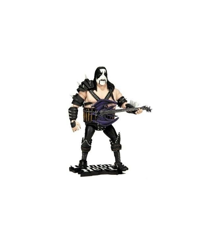 Lars Ümlaut con el cabello negro - Guitar Hero