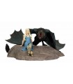 Estatua Daenerys Targaryen y Drogon - Juego de Tronos 46x36cm