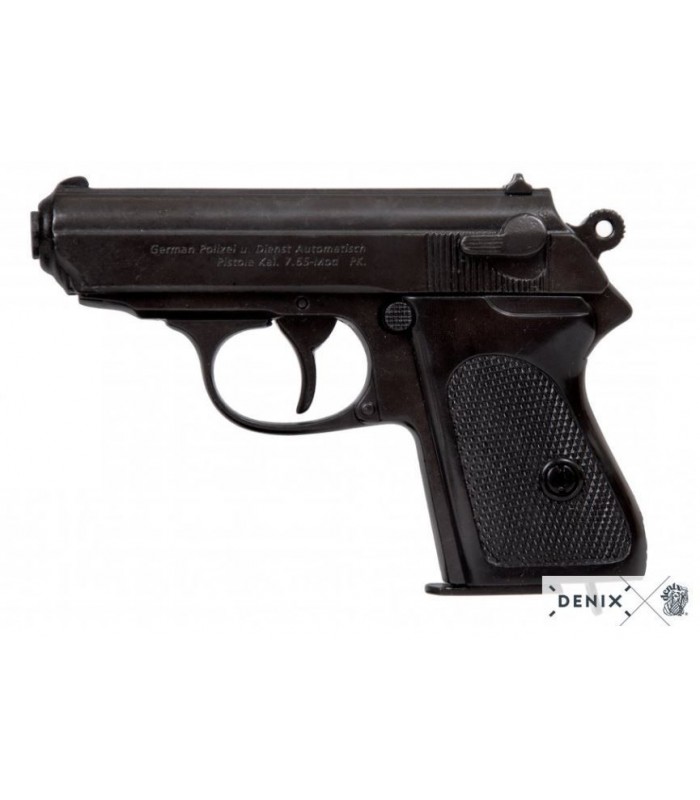 Réplica Walther PPK en negro