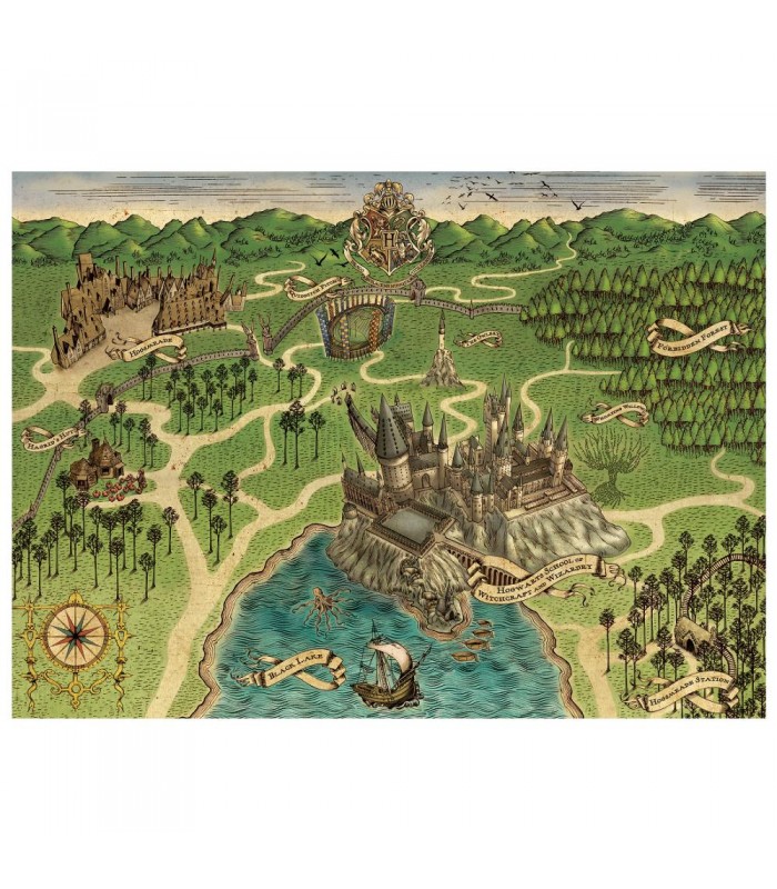 Póster de Hogwarts - Harry Potter