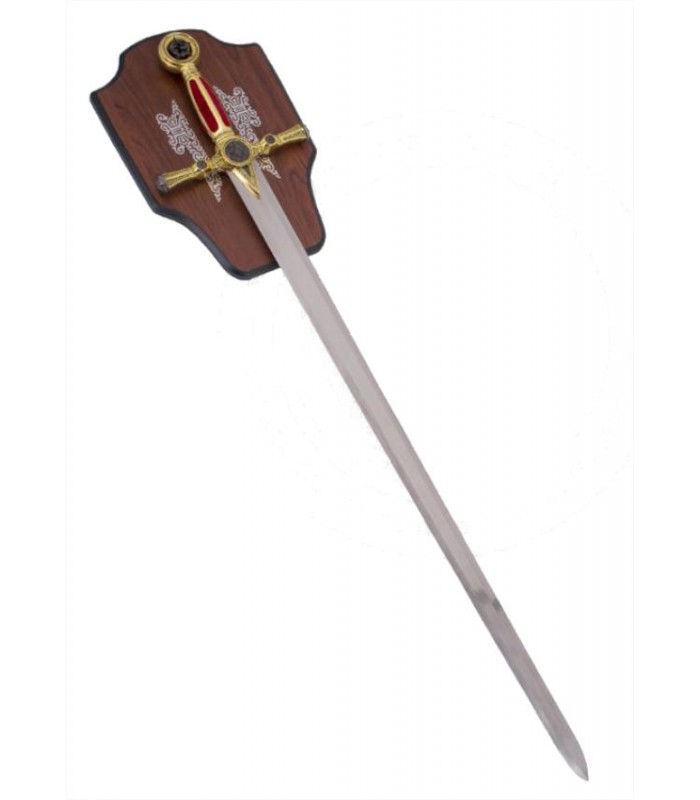 Espada masónica con expositor