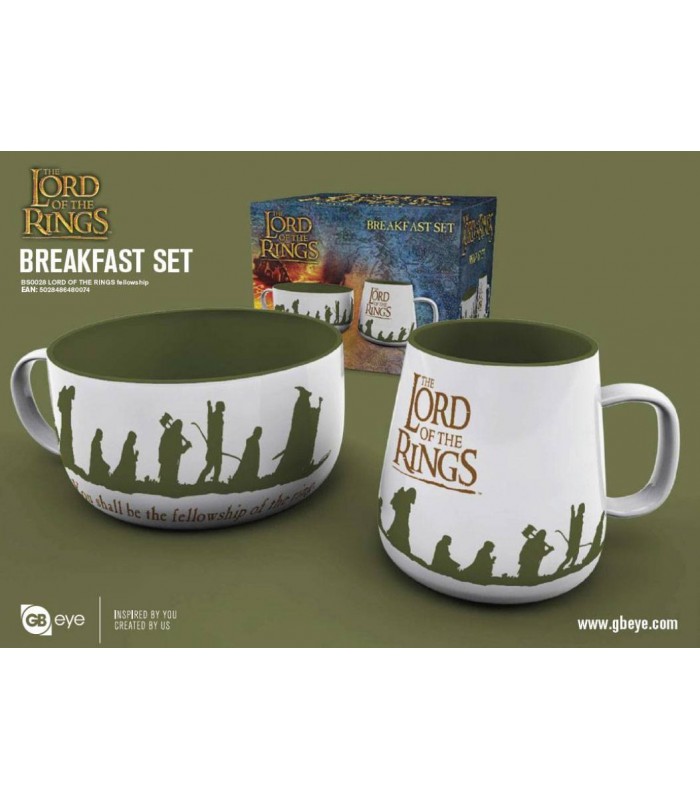 Pack de taza y cuenco - El señor de los Anillos