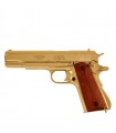 Réplica no funcional de Colt Government M1911 cal.45 en dorado - Dénix