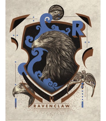 Litografía de Ravenclaw - Harry Potter