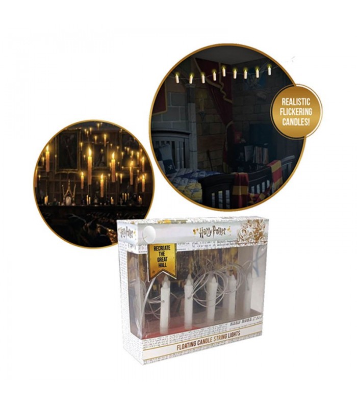 Lámpara de velas flotantes - Harry Potter
