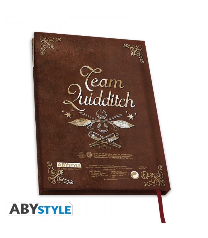 Libreta de Quidditch - Harry Potter - Cuernavilla