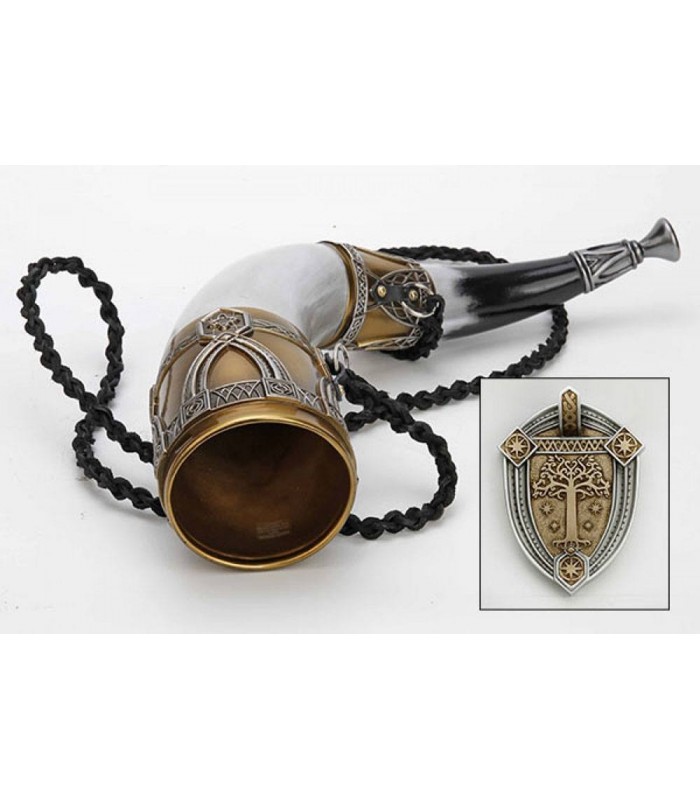 Las mejores réplicas del Señor de los Anillos y el Hobbit en Cuernavilla.com Cuerno de Gondor de Boromir al mejor precio