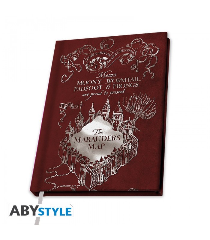 Libreta del Mapa del Merodeador - Harry Potter