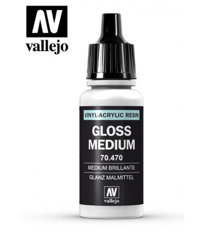 Disolvente brillante Gloss Medium - Vallejo