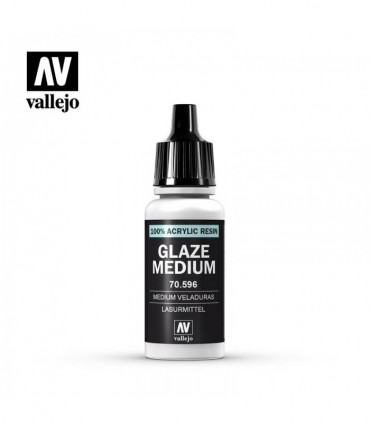 Diluyente Veladuras Glaze Medium - Vallejo
