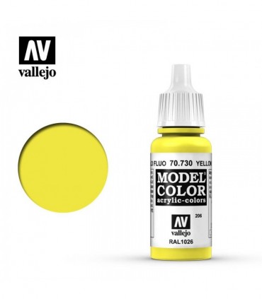 Toda la gama Model Color de Vallejo en Cuernavilla.com Pintura para modelismo Amarillo Fluorescente - Vallejoal mejor precio