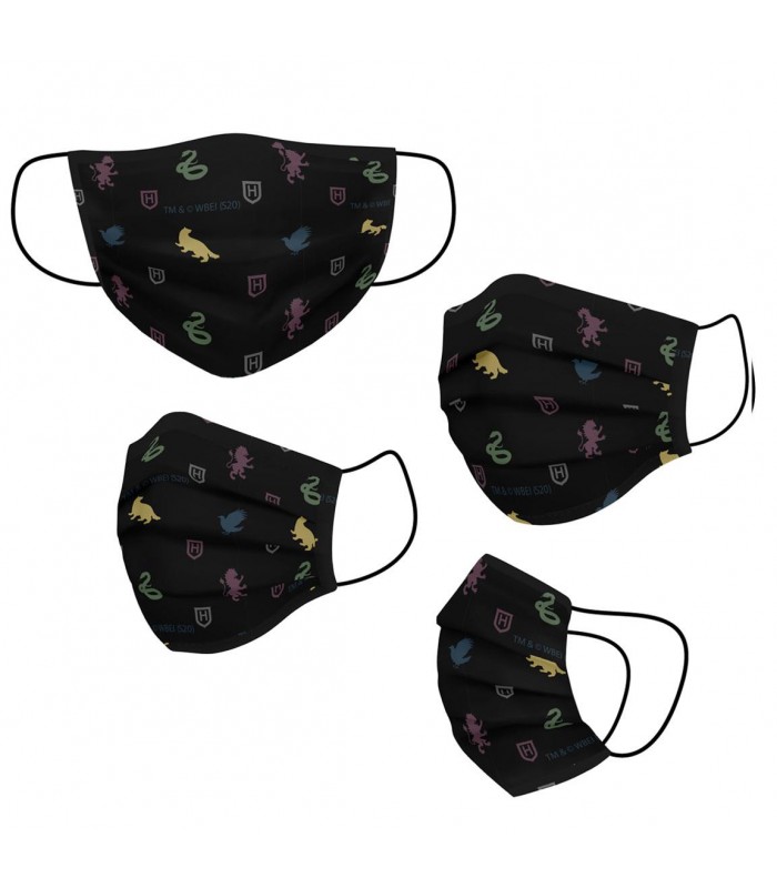 Mascarilla higiénica reutilizable TALLA ADULTO - Harry Potter