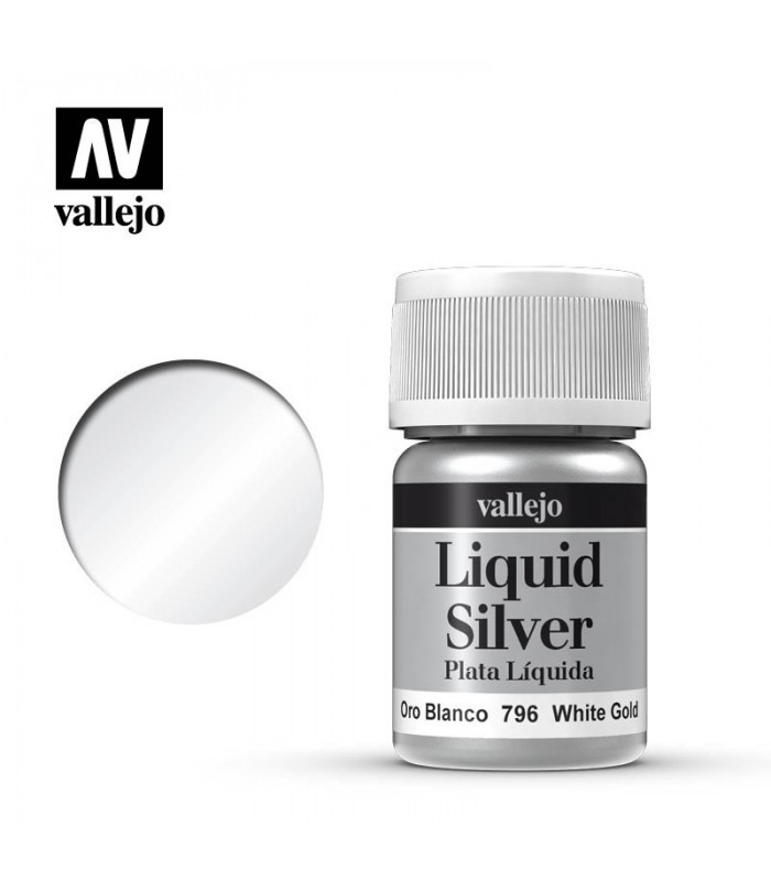 Toda la gama Model Color de Vallejo en Cuernavilla.com Pintura para modelismo Oro Blanco White Gold - Vallejo al mejor precio