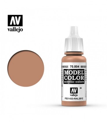 Toda la gama Model Color de Vallejo en Cuernavilla.com Pintura para modelismo Rojo Beige Beige Red- Vallejo al mejor precio