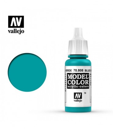 Toda la gama Model Color de Vallejo en Cuernavilla.com Pintura para modelismo Azul Verde - Blue Green - Vallejo al mejor precio