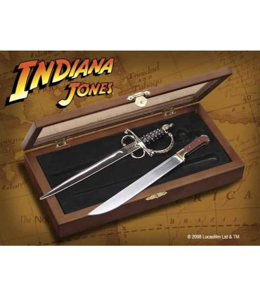 Set de Abrecartas Espada Mutt Williams y Machete Indiana Jones