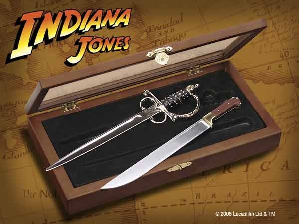 Set de Abrecartas Espada de Mutt Williams y Machete de Indiana Jones en