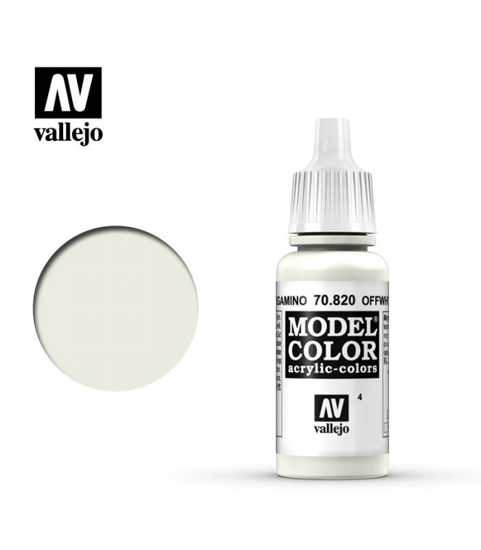 Toda la gama Model Color de Vallejo en Cuernavilla.com Pintura para modelismo Blanco Pergamino - Vallejo al mejor precio