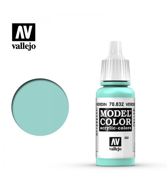 Toda la gama Model Color de Vallejo en Cuernavilla.comPintura para modelismo Pátina Verdín - Vallejoal mejor precio