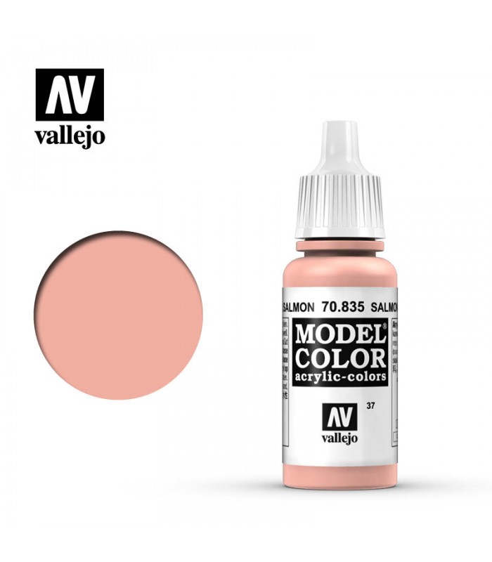 Toda la gama Model Color de Vallejo en Cuernavilla.com Pintura para modelismo Rosa Salmón - Vallejo al mejor precio