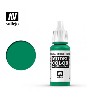 Pintura para modelismo Esmeralda - Vallejo