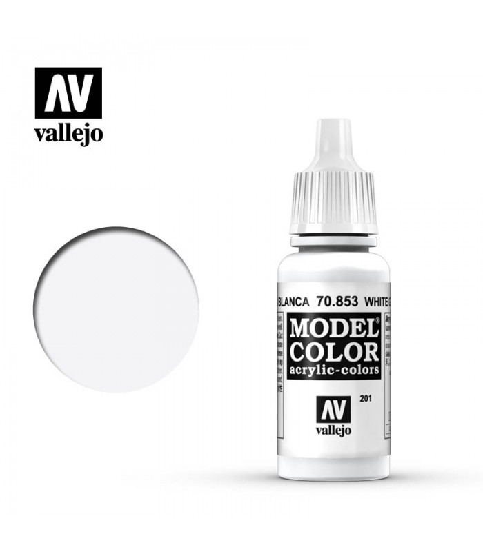 Toda la gama Model Color de Vallejo en Cuernavilla.com Pintura para modelismo Pátina Blanca - Vallejo al mejor precio