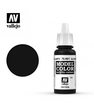 Toda la gama Model Color de Vallejo en Cuernavilla.comPintura para modelismo Negro Brillante - Vallejoal mejor precio