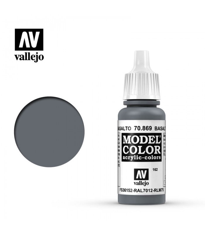 Toda la gama Model Color de Vallejo en Cuernavilla.comPintura para modelismo Gris Basalto - Vallejoal mejor precio