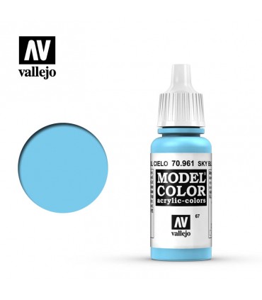 Toda la gama Model Color de Vallejo en Cuernavilla.com Pintura para modelismo Azul Cielo - Vallejo al mejor precio